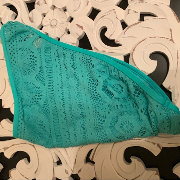 Kenneth Cole Reaction Band Aqua Green Seafoam Green Bikini Bottoms Size XL NWT - Picture 5 of 9